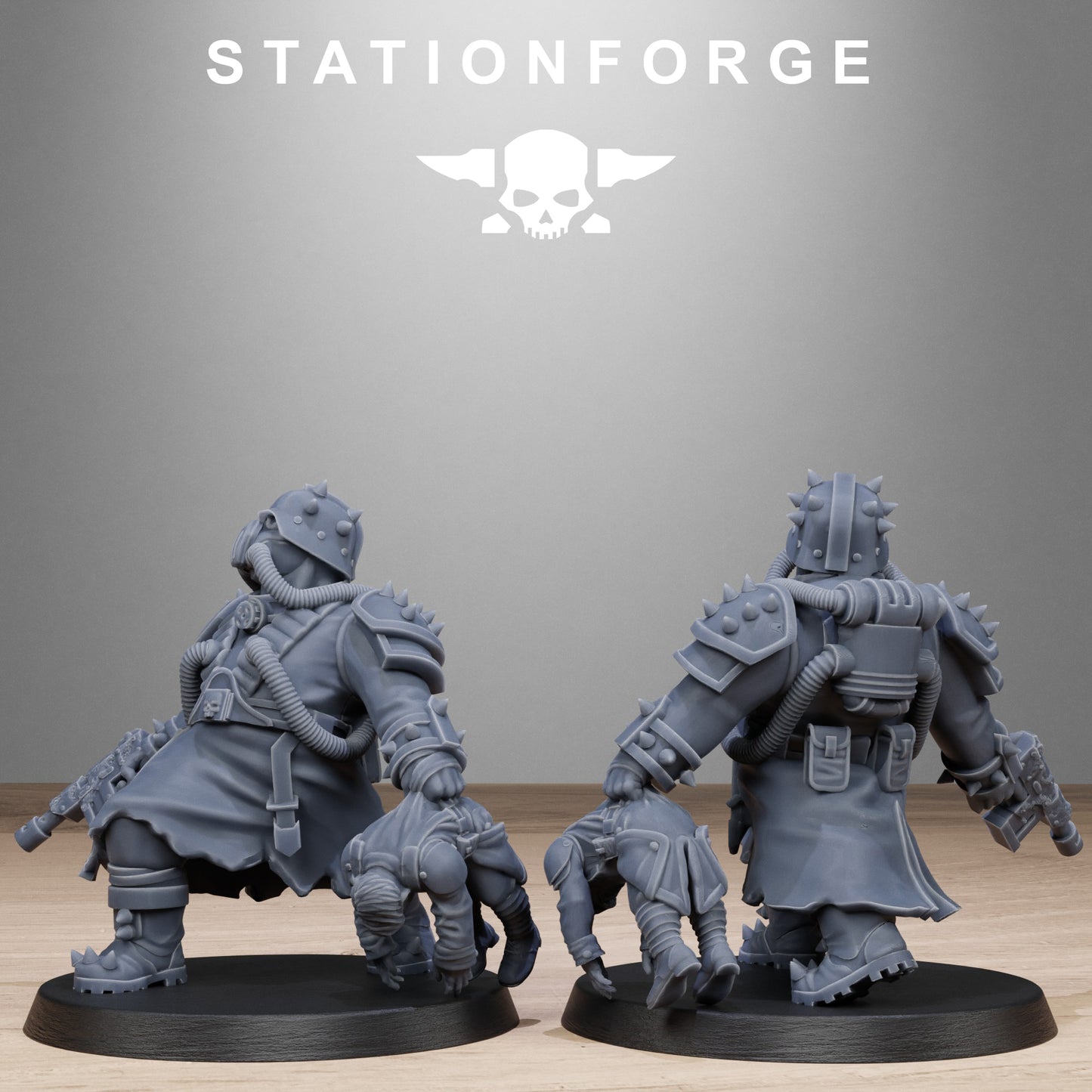 Corrupted Guard Filthcrew Mutants (Sculpted by Station Forge)