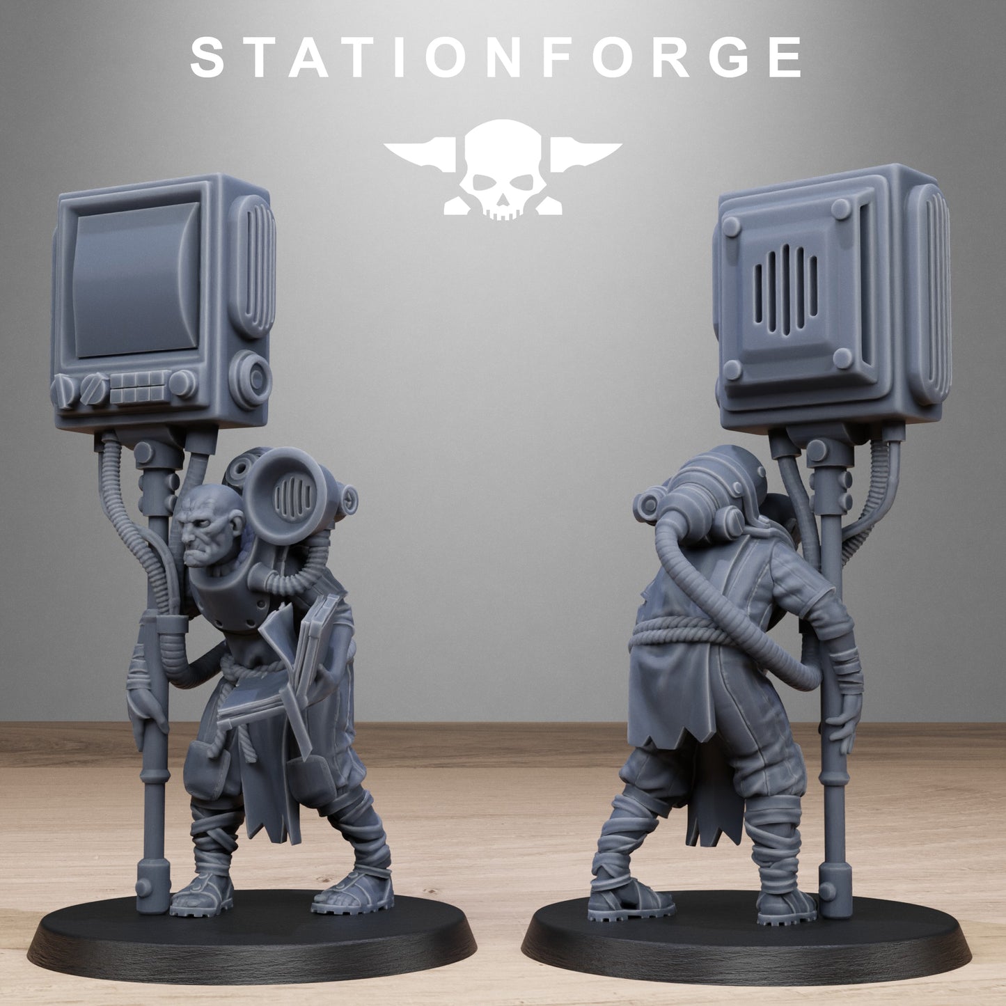 Grimcorp Scrap Operatives (Sculpted by Stationforge)