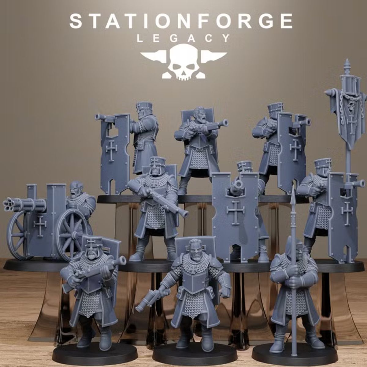 Thorncrest Blastsmen (Sculpted by Stationforge)