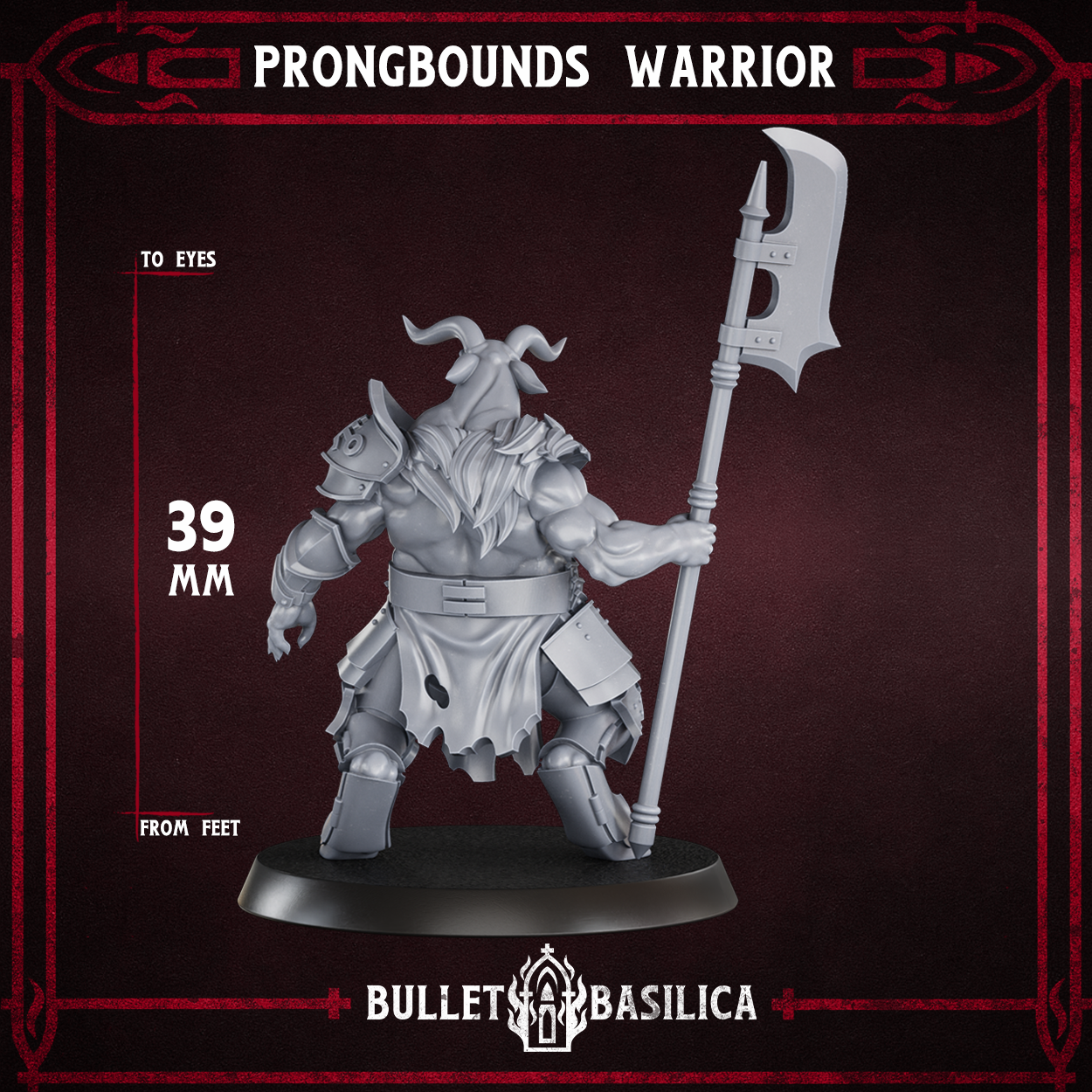 Prongbounds Warrior Promo Model (Sculpted by Bullet Basilica)