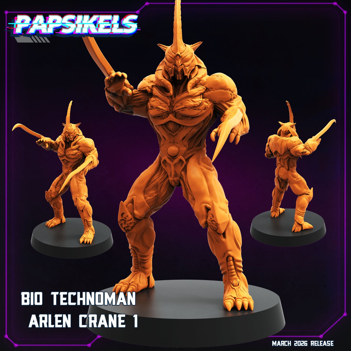 Bio Technoman Arlen Crane (sculpted by Papsikels) (Copy)