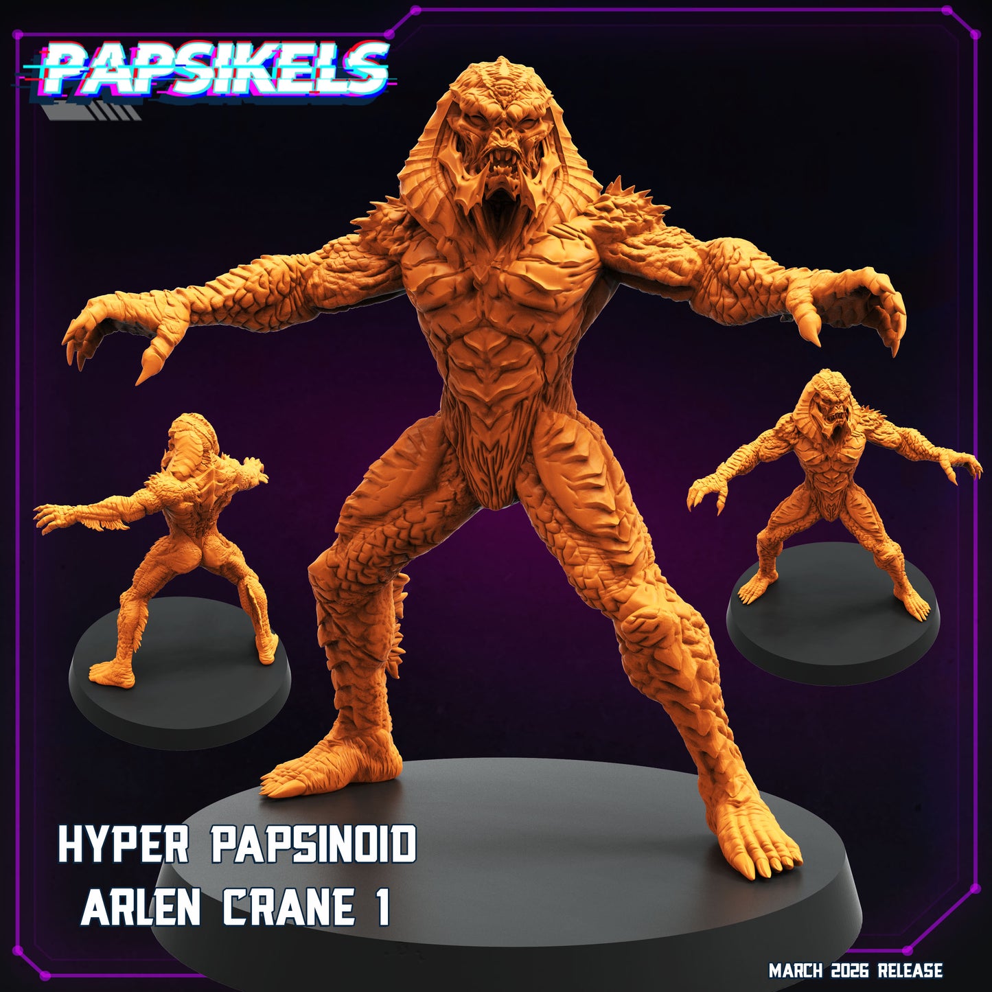 Hyper Papsinoid Arlen Crane (sculpted by Papsikels)