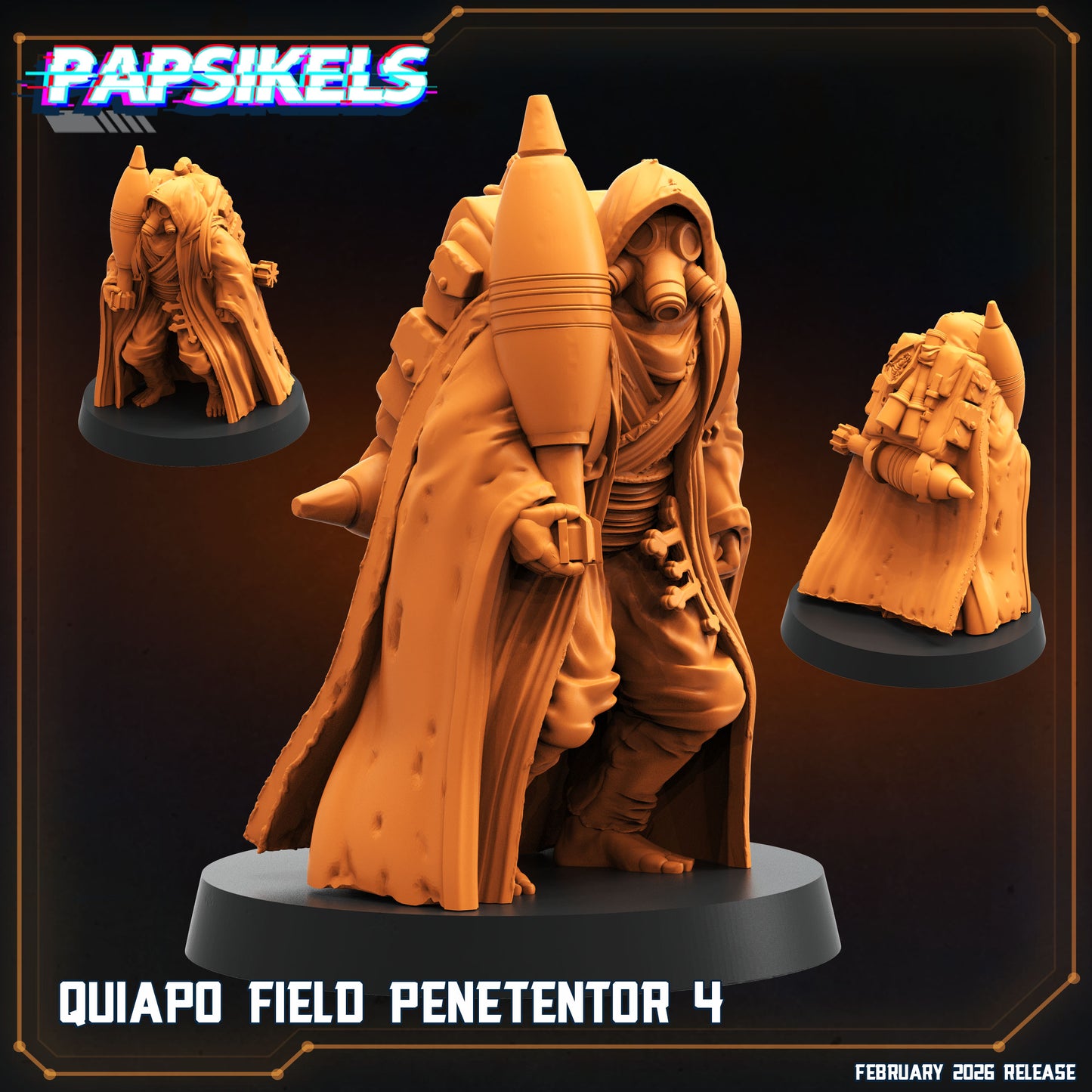 Quiapo Field Penetentors - set of 5 (Sculpted by Papsikels)