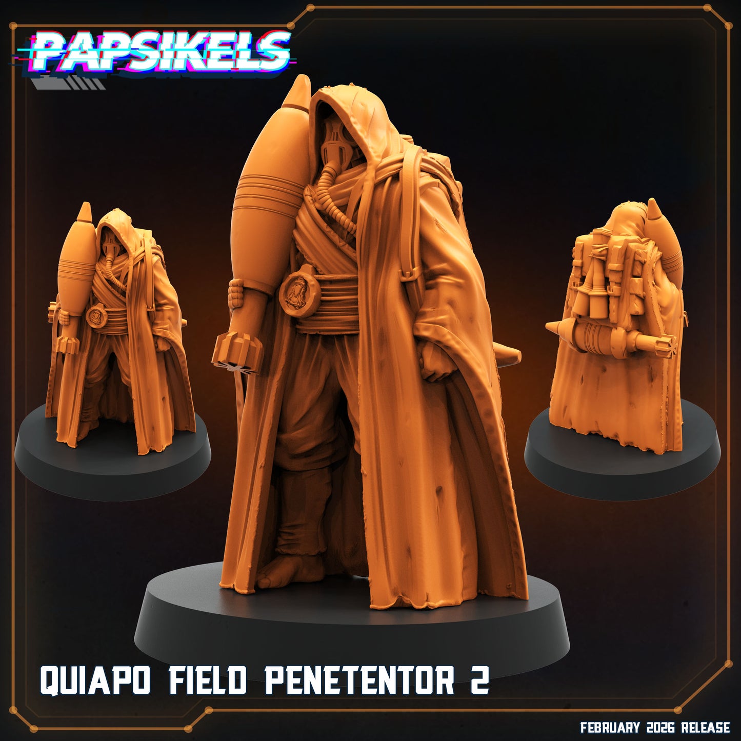 Quiapo Field Penetentors - set of 5 (Sculpted by Papsikels)