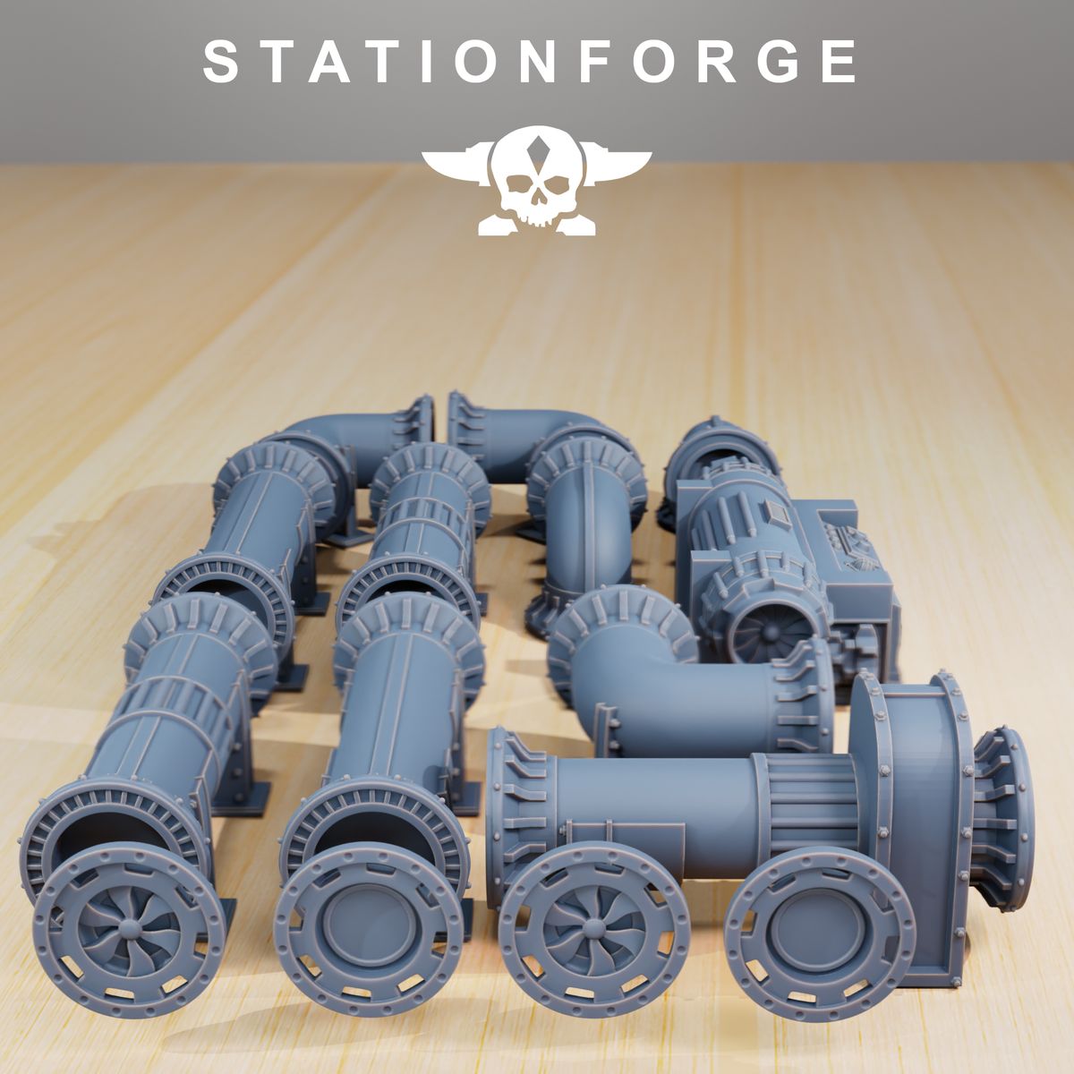 Industrial Terrain (Sculpted by Stationforge)