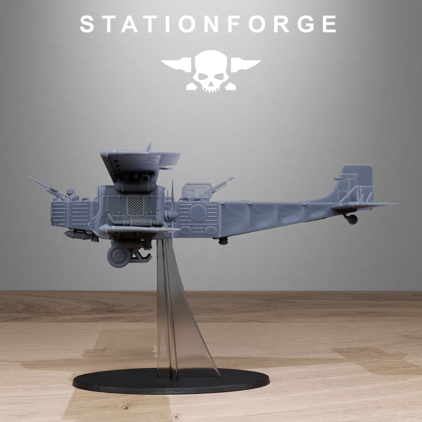 Grimguard Iron Biplane (Sculpted by Stationforge)