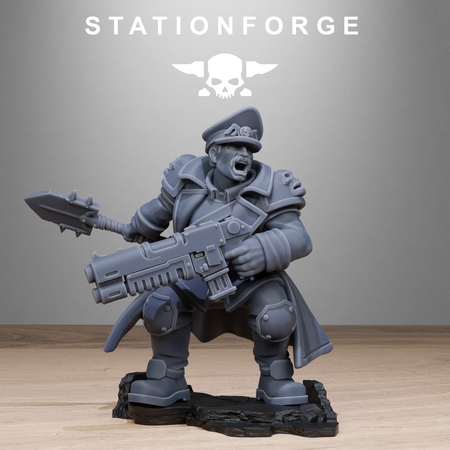 Grimguard Lieutenant - set of 2 (Sculpted by Stationforge)
