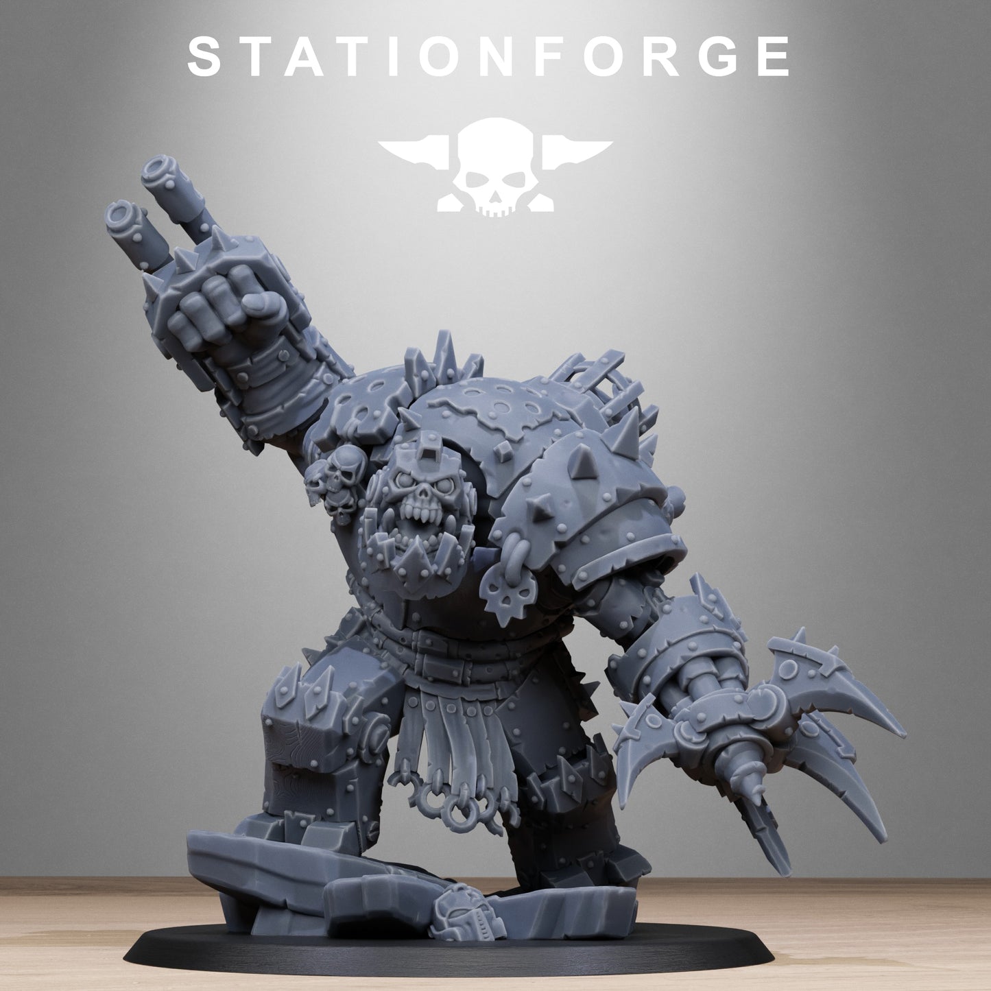 Orkaz Metjaw Boss (Sculpted by Stationforge)