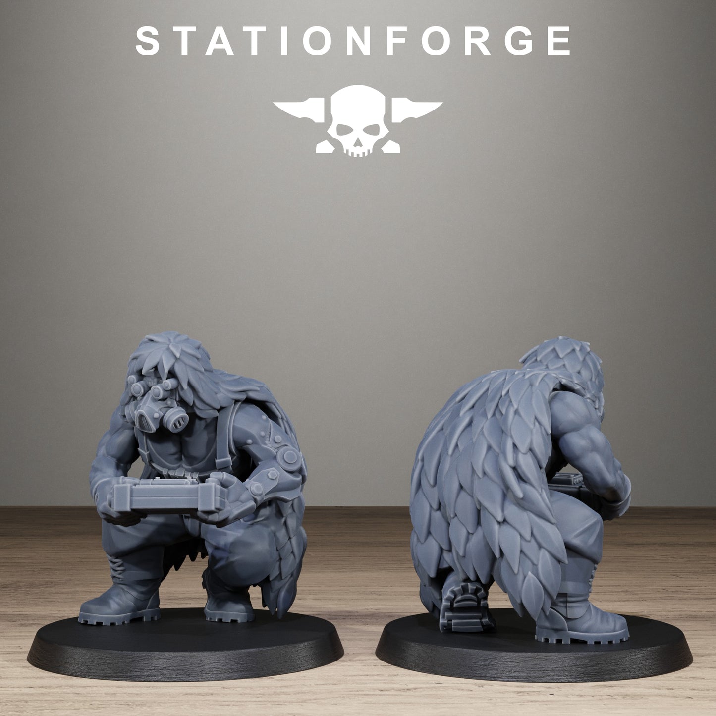 Grimguard Jungle Fighter Snipers (Sculpted by Station Forge)