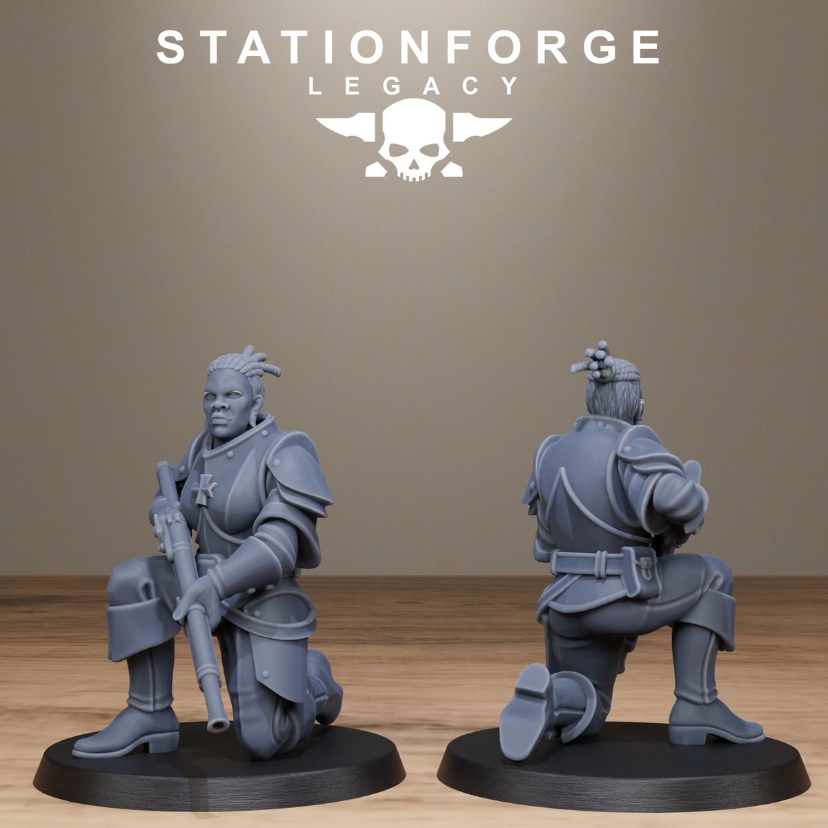 Thorncrest Hunters Sisters (Sculpted by Stationforge)
