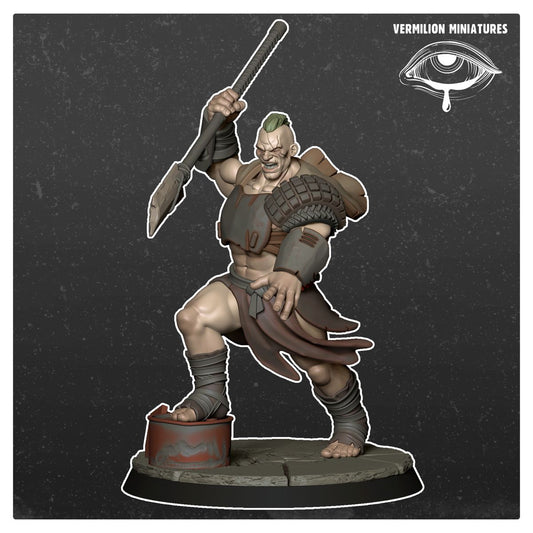 The Pack Overhuman 2 32mm resin miniature by Vermilion Miniatures