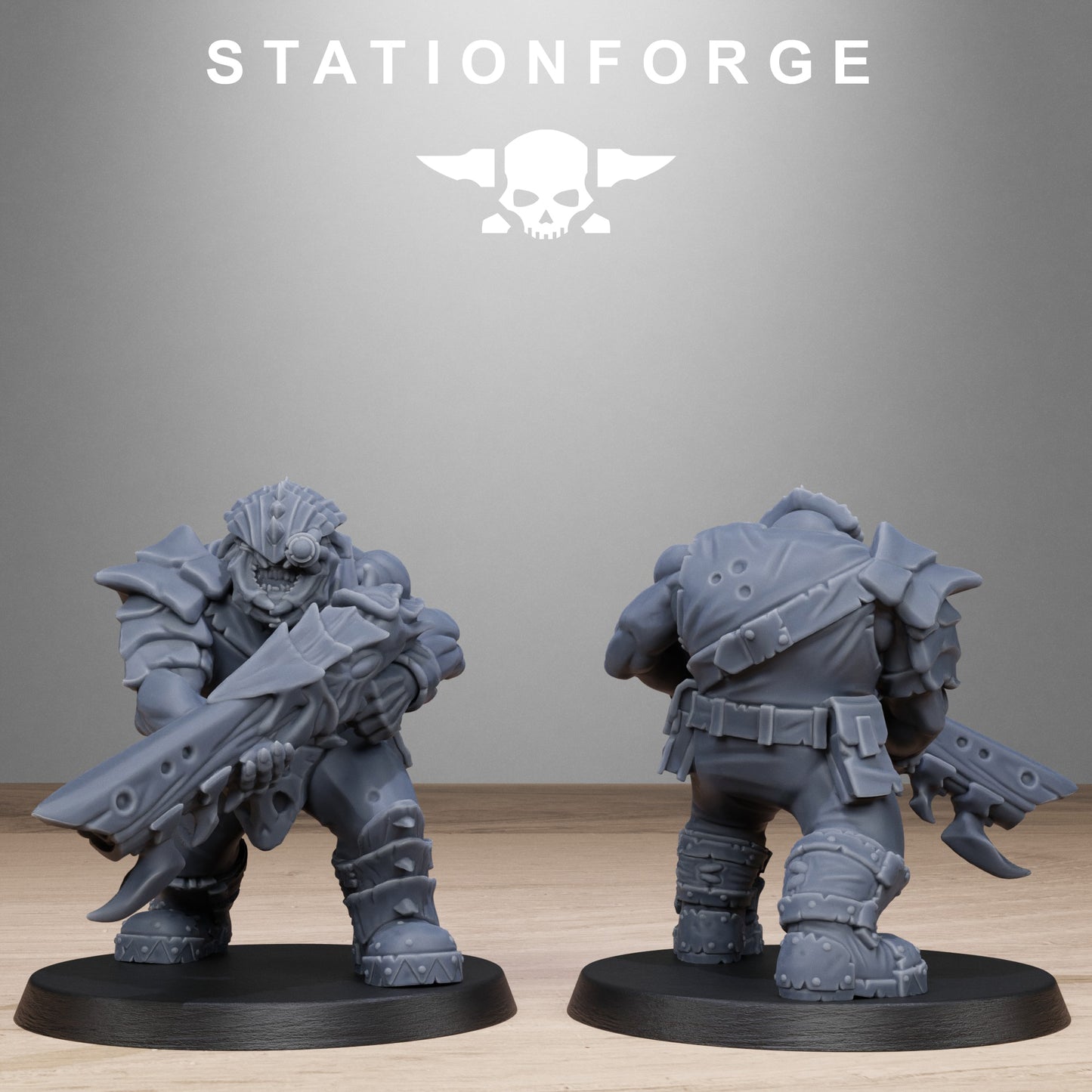 Orkaz Biotech Looters - set of 10 (Sculpted by Stationforge)