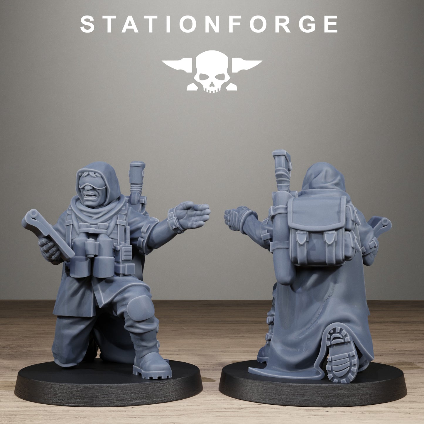 Freeguard Siege Infantry - set of 12 (Sculpted by Station Forge)