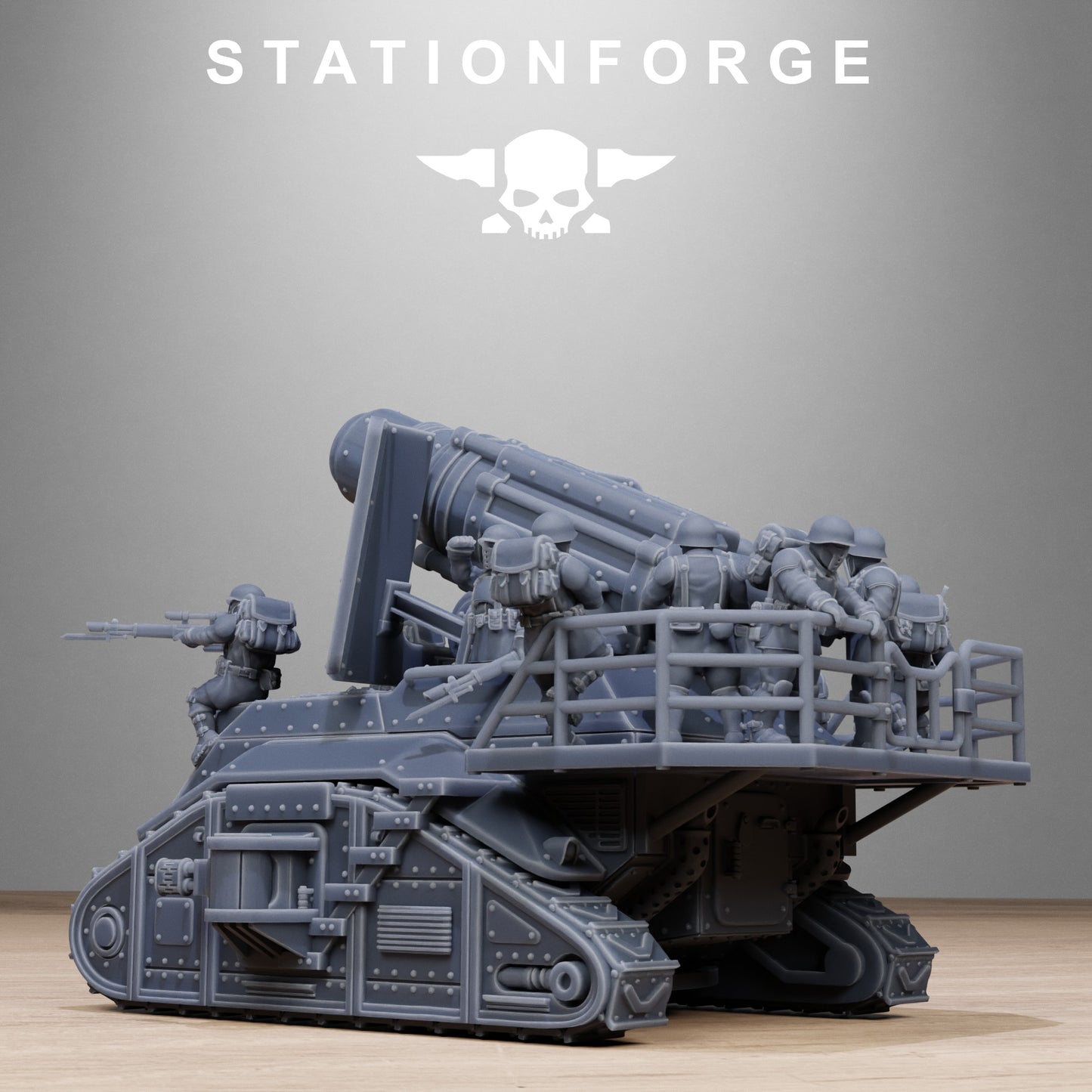 Freeguard Artillery Mini Tank (Sculpted by Stationforge)