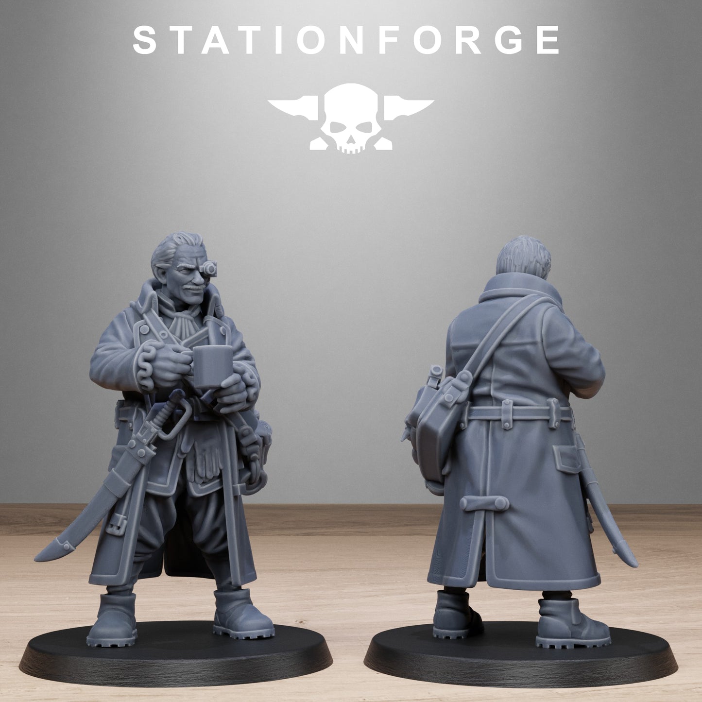 Grimcorp Scrap Operatives (Sculpted by Stationforge)