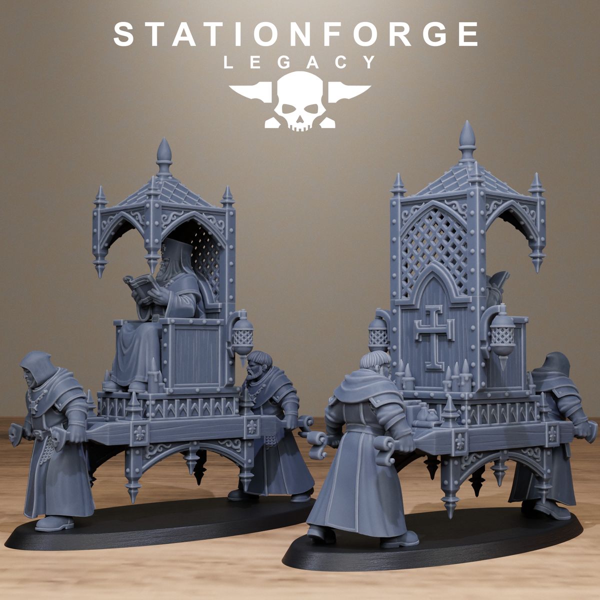Thorncrest Priests (Sculpted by Stationforge)