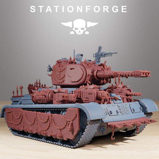 GrimGuard Heavy Tank Corrupted Conversion Kit (Sculpted by Stationforge)