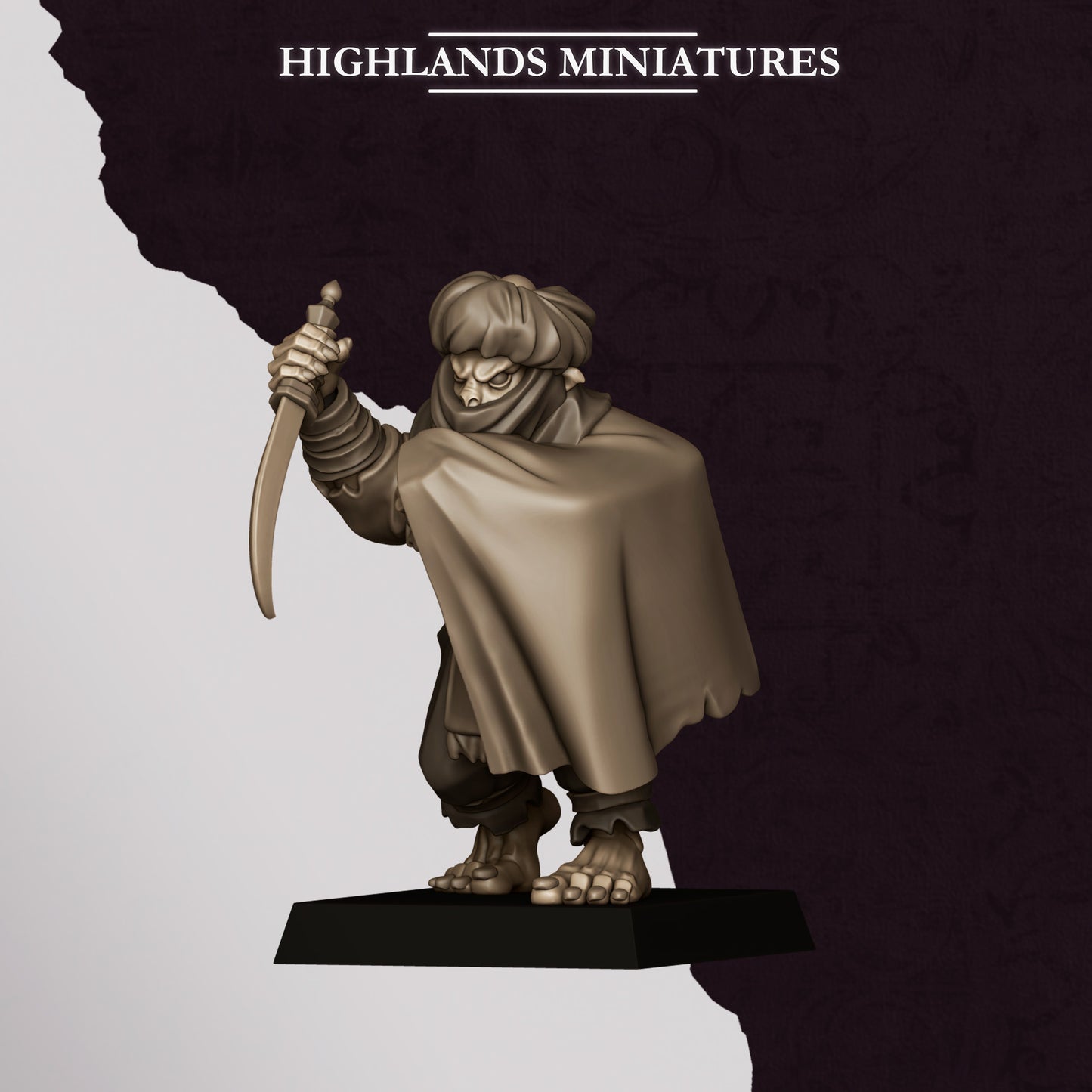 Hobgoblin Backstabbers miniature (Sculpted by Highland Miniatures)