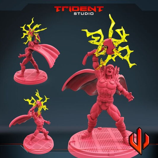Classic Thor (Fan art sculpted by Trident Studio) (Crisis Protocol Proxy/Alternative)