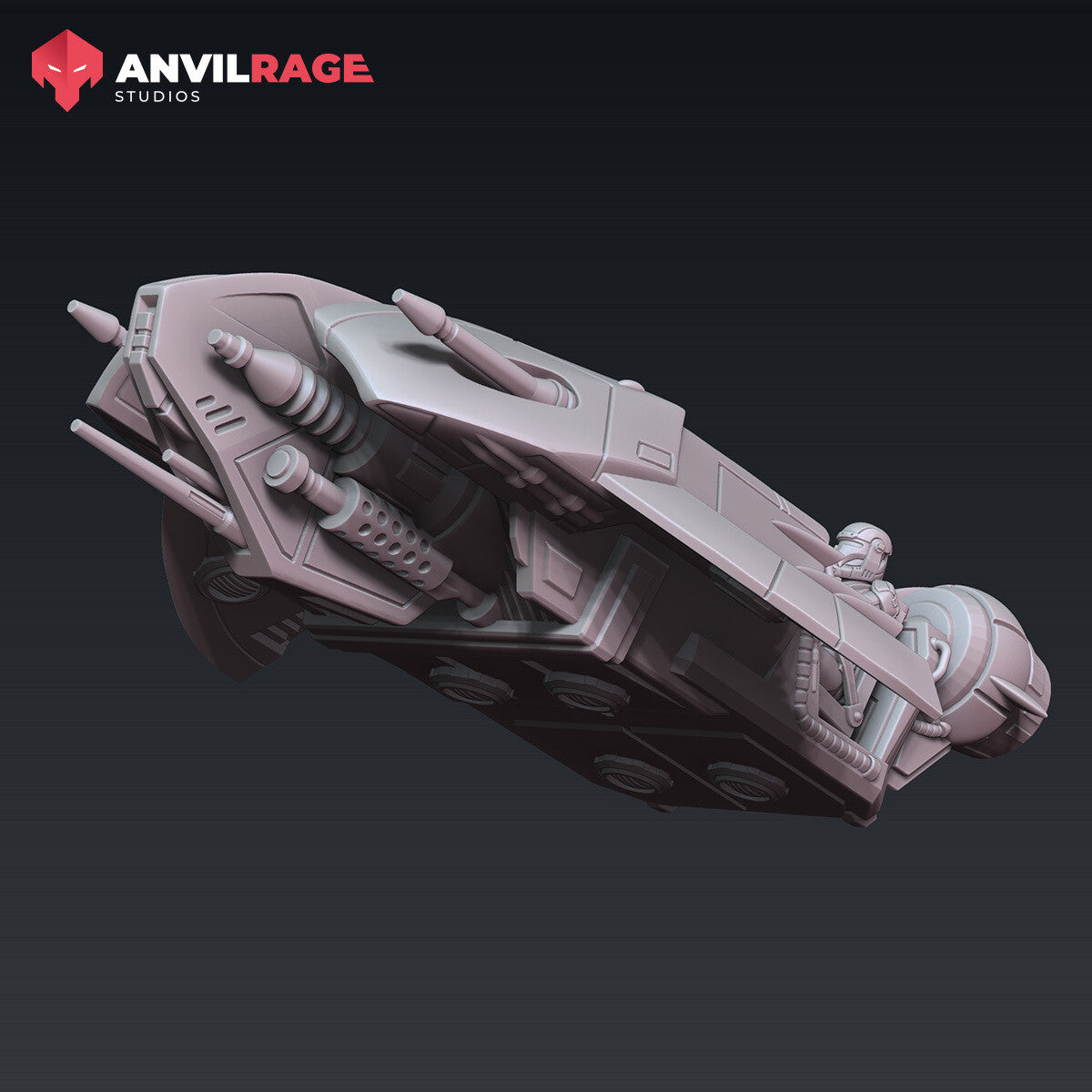 Manta Speeder, front view