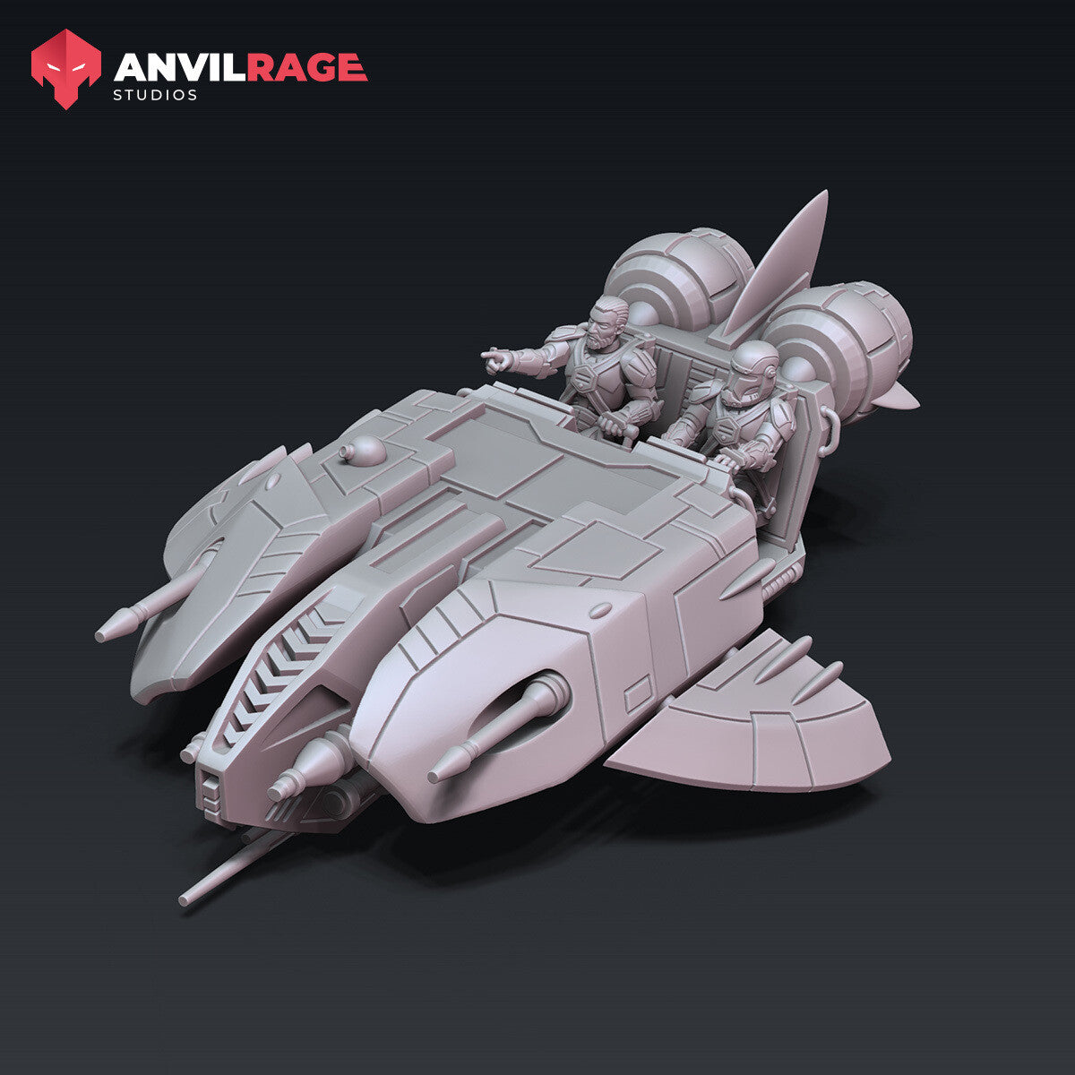 Manta Speeder, alternate view