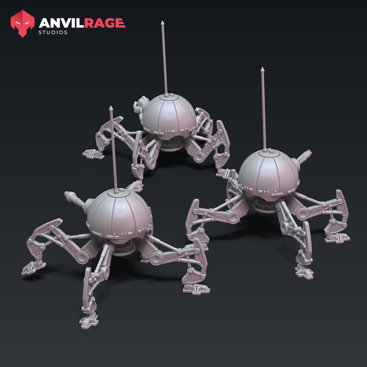 Spider Attack Droid, side view