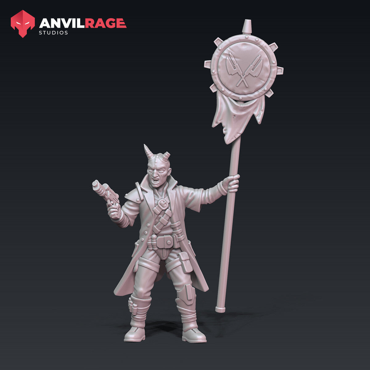 Pirate Crest Bearer miniature