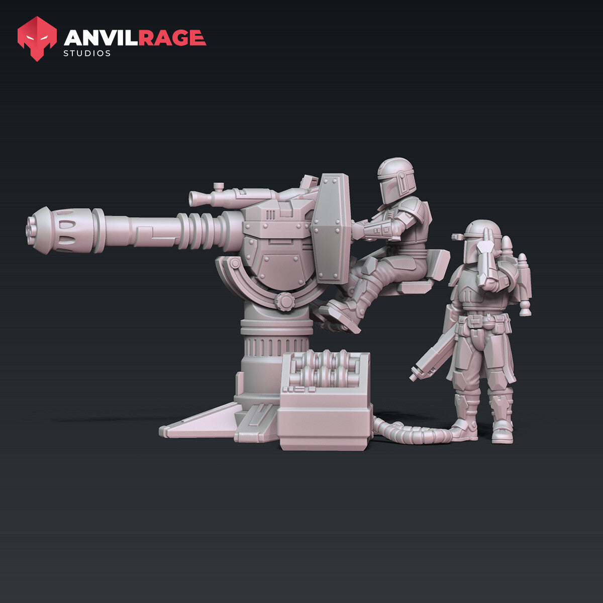 Protector's Heavy Laser Station (Sculpted by Anvilrage Studios)