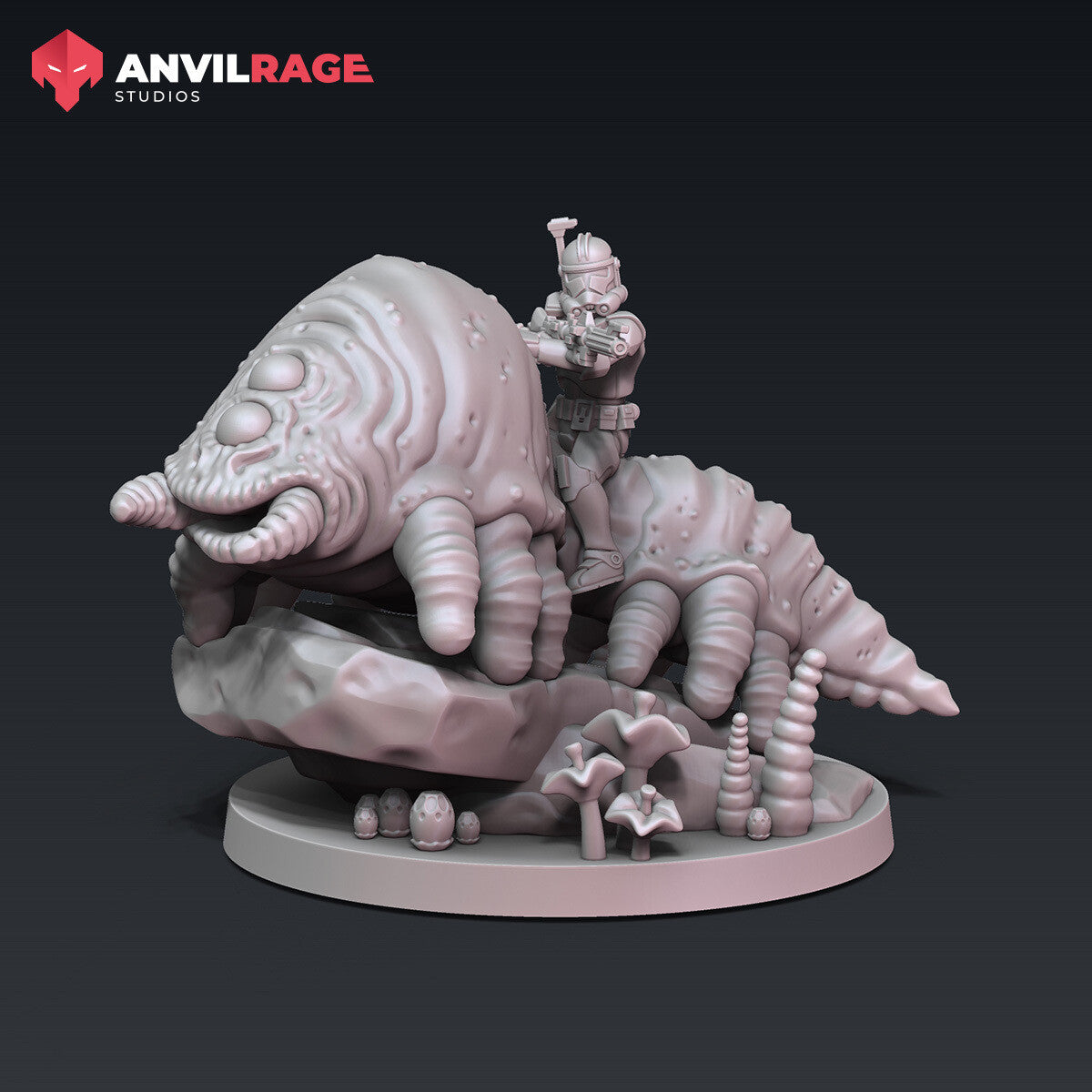 Replicator Jungle Worm Rider, alternate view