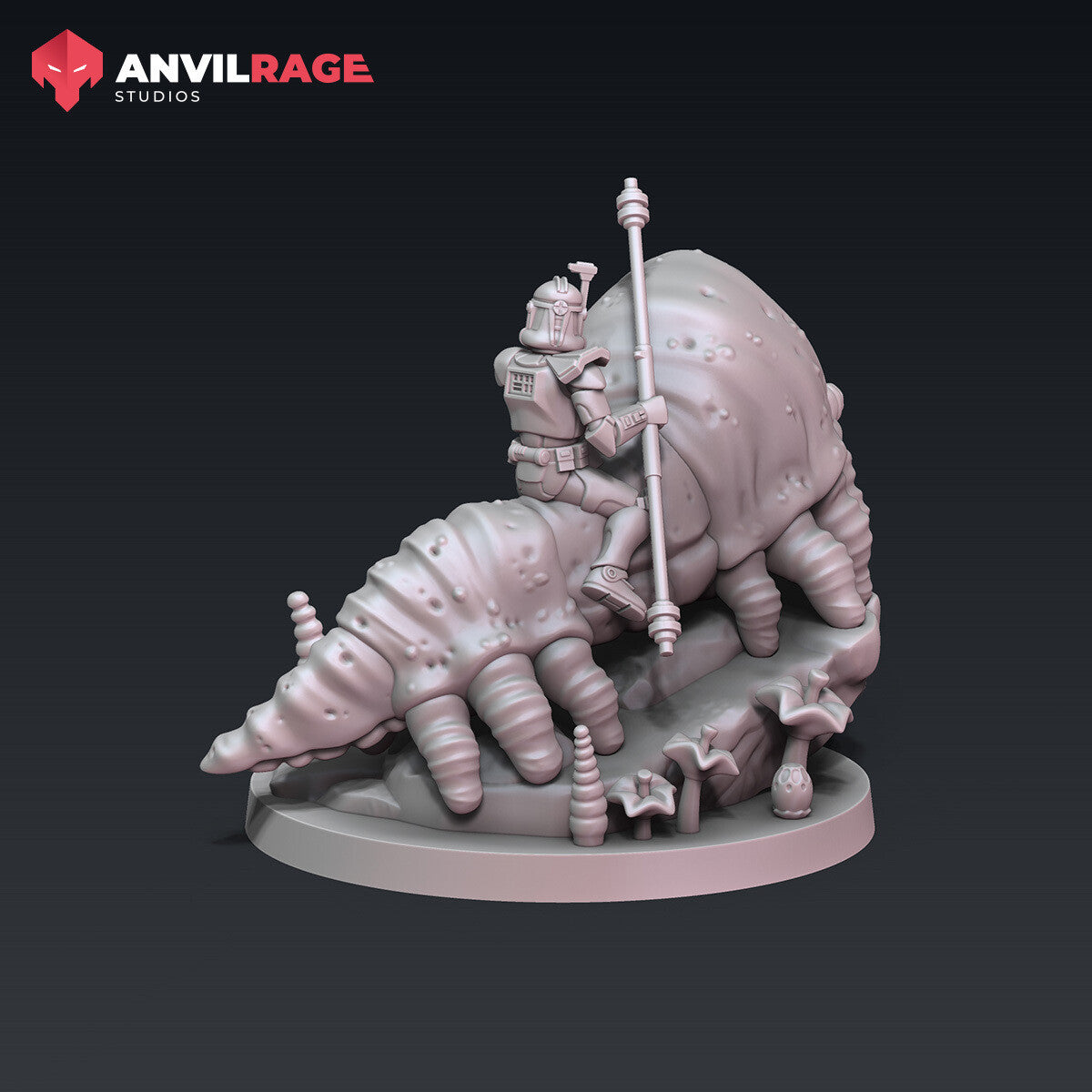Replicator Jungle Worm Rider, alternate view