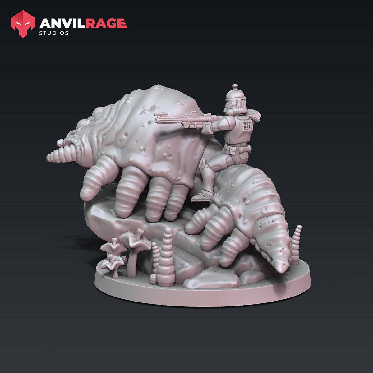 Replicator Jungle Worm Rider, alternate view