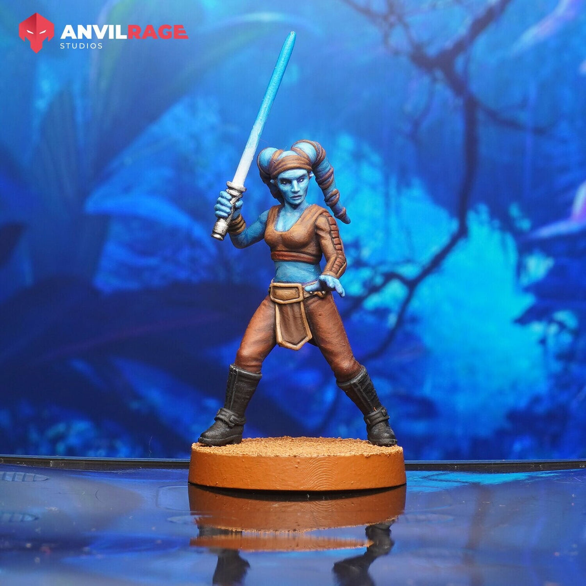 Blue Alien Mistress - Set of 2 (Sculpted by Anvilrage Studios)