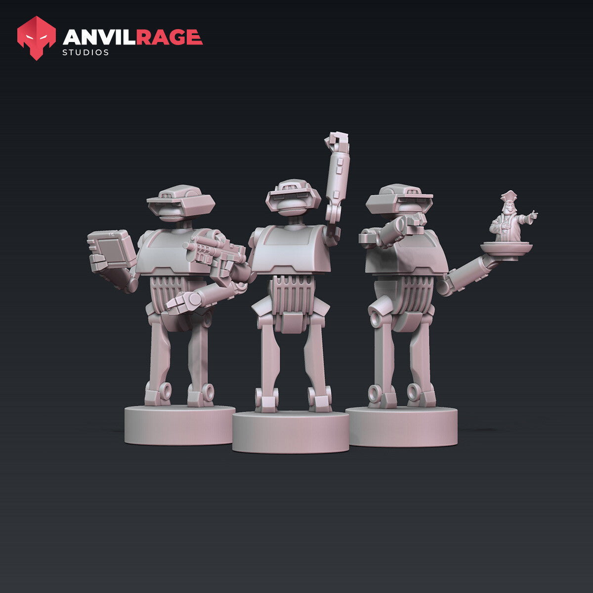 T-Droid miniature kit, side view