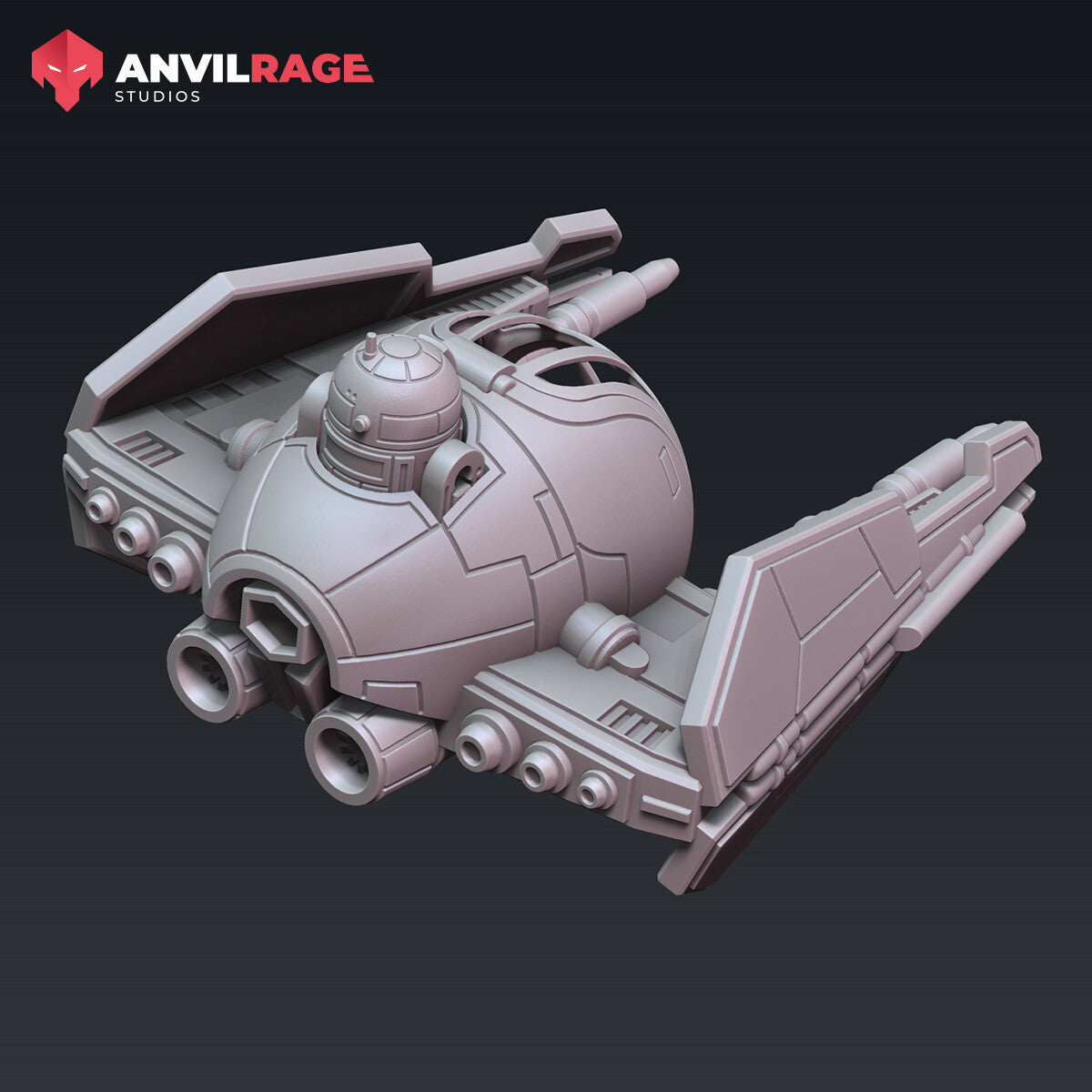 Grandmaster's Starfighter, alternate view