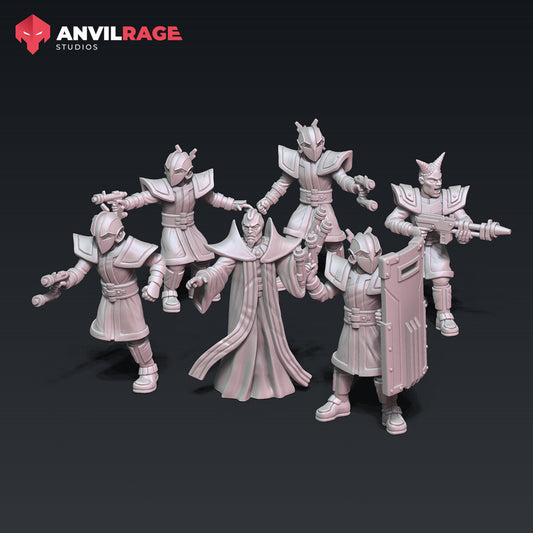 Dark Sun Marauders set of six miniatures