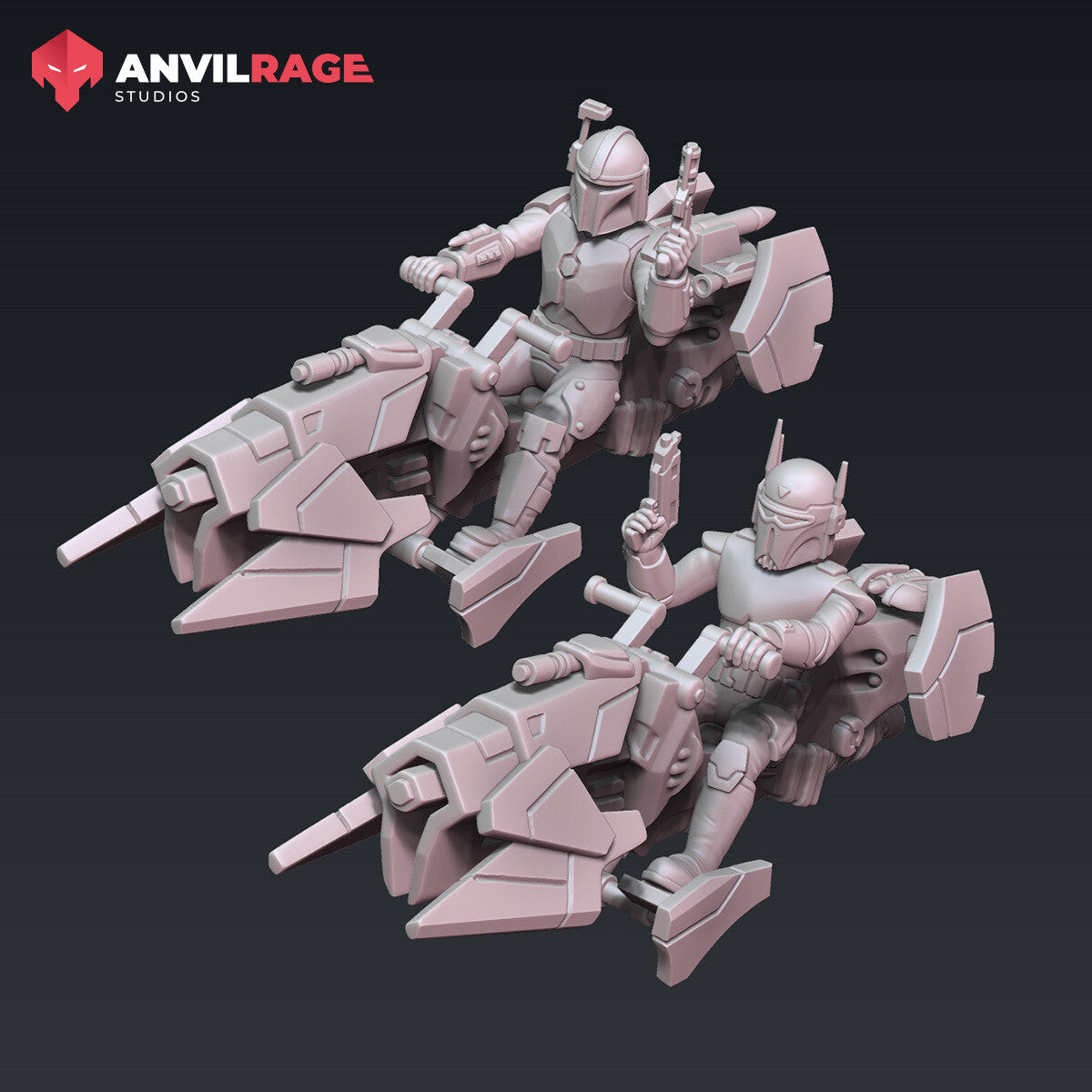 Mercenary Bikes miniatures