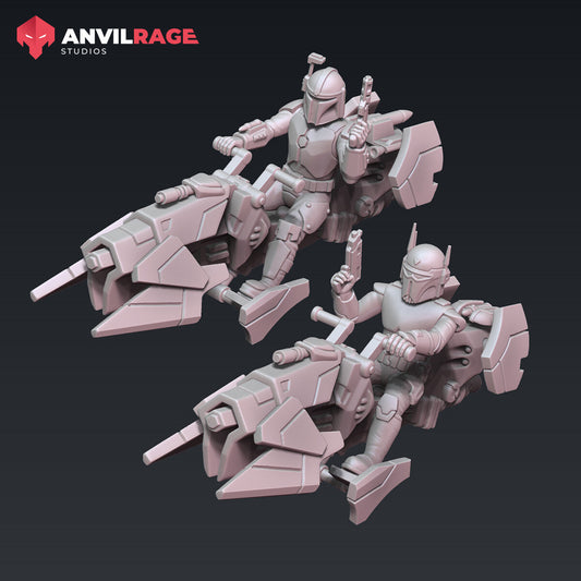Mercenary Bikes miniatures