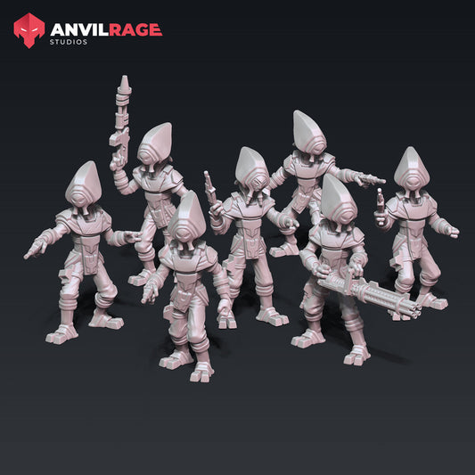 Pike Troops miniatures