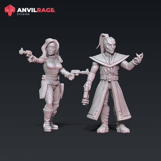 Prince and Beauty miniatures