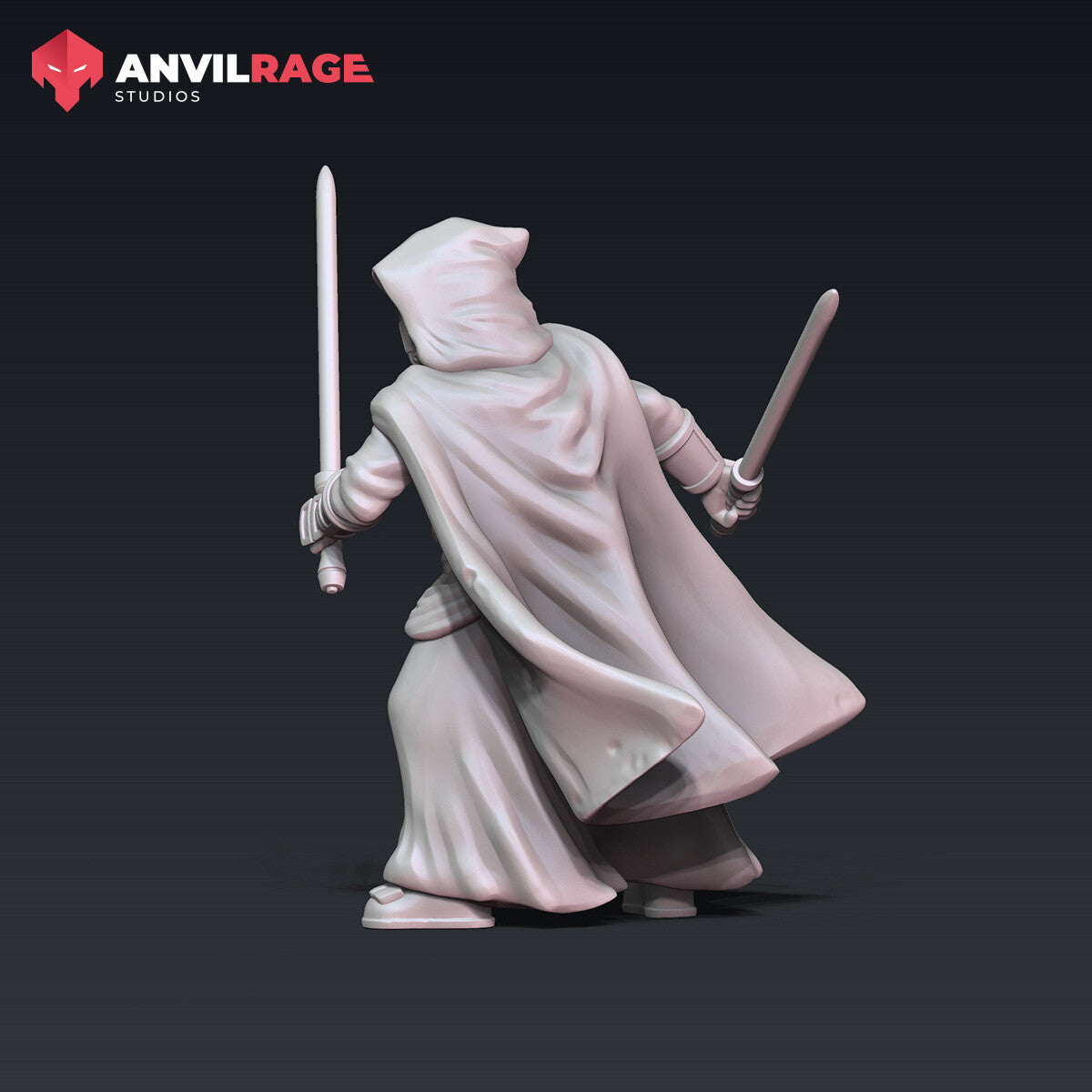 Wraith miniature, alternate view