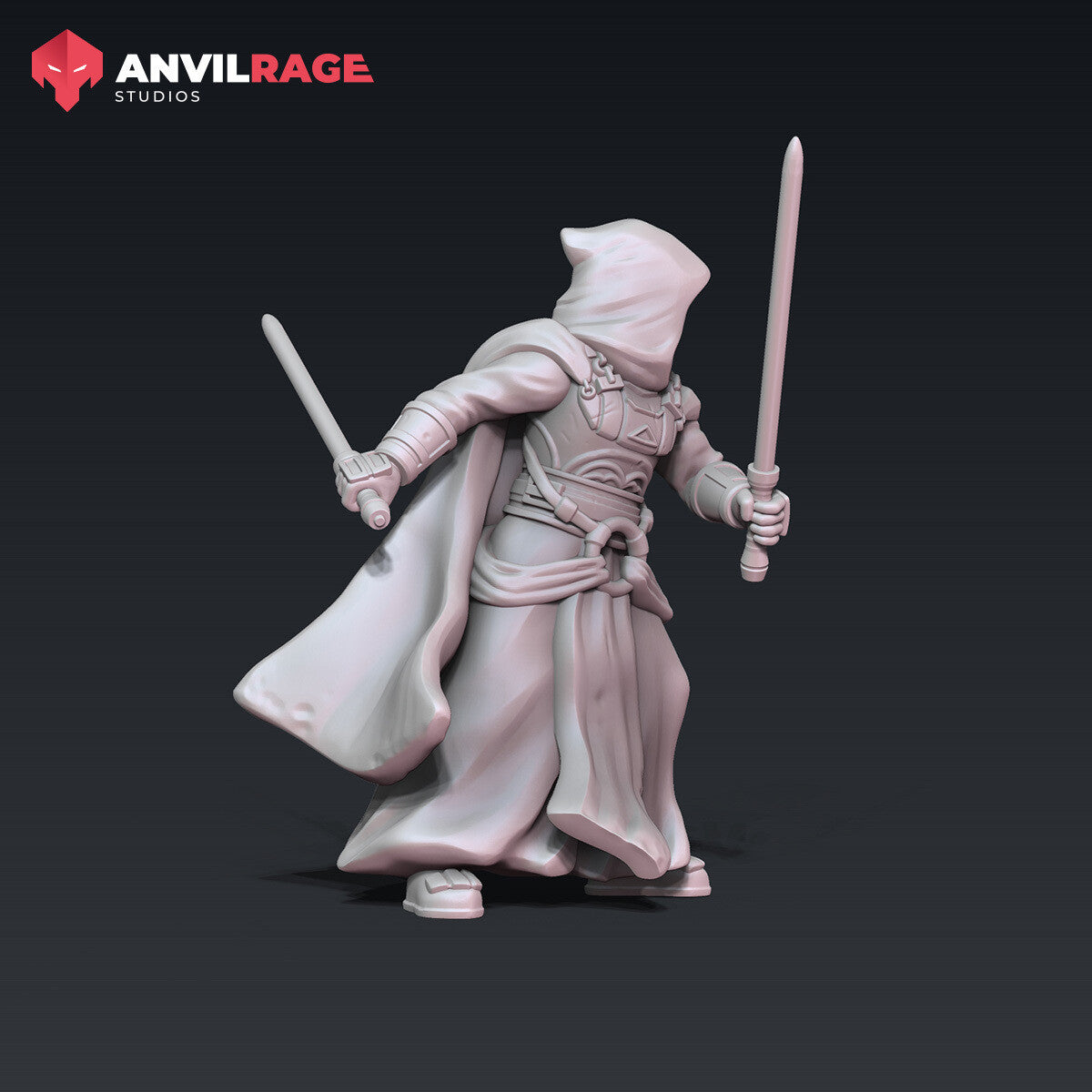 Wraith miniature, alternate view