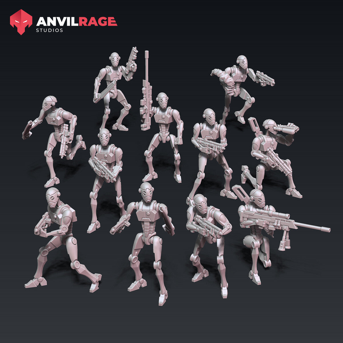Ninja Droids miniature kit