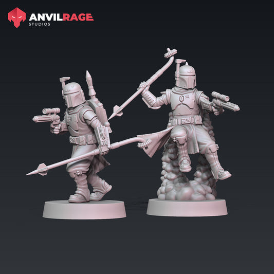 Daimyo Staffmaster set of 2 miniatures