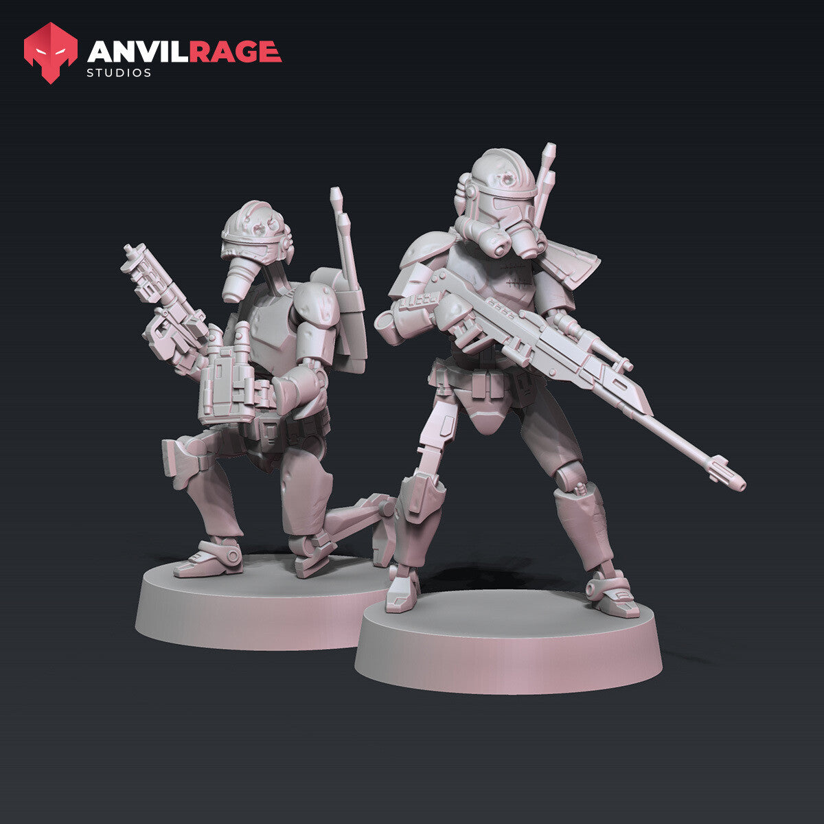 Clankers Covert-ops Strike Team miniatures