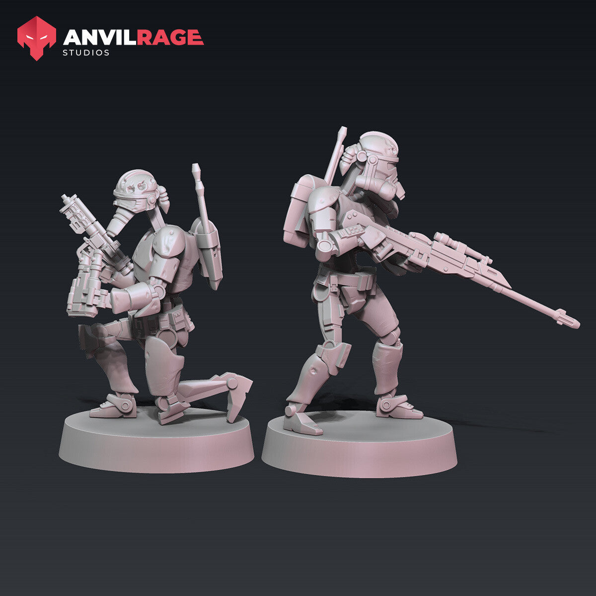Clankers Covert-ops Strike Team, detail view