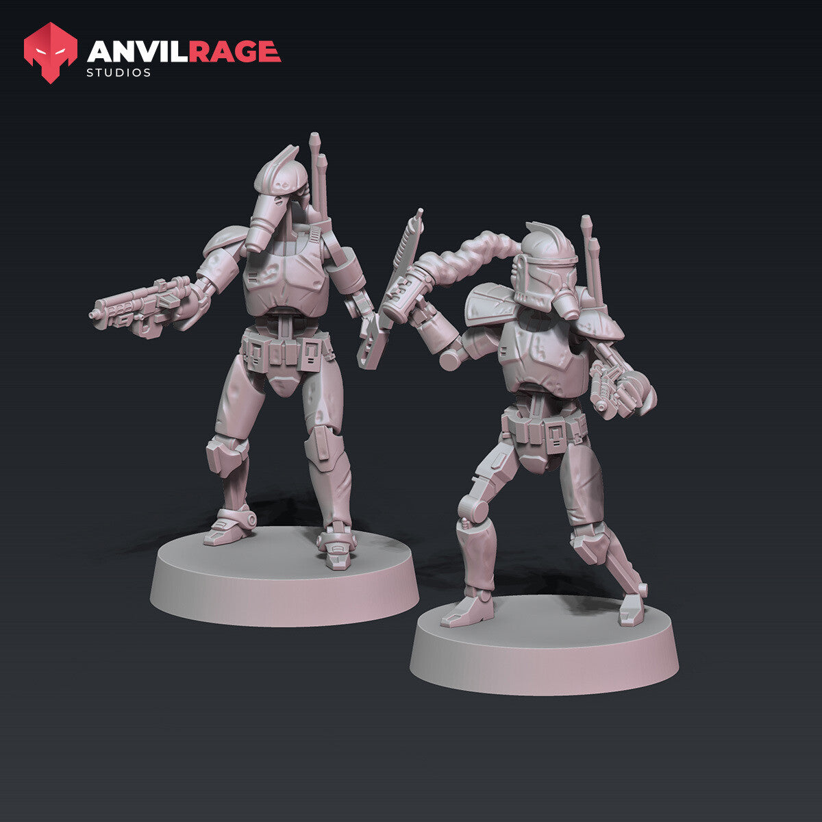 Clankers Covert-ops Bombing Team miniatures
