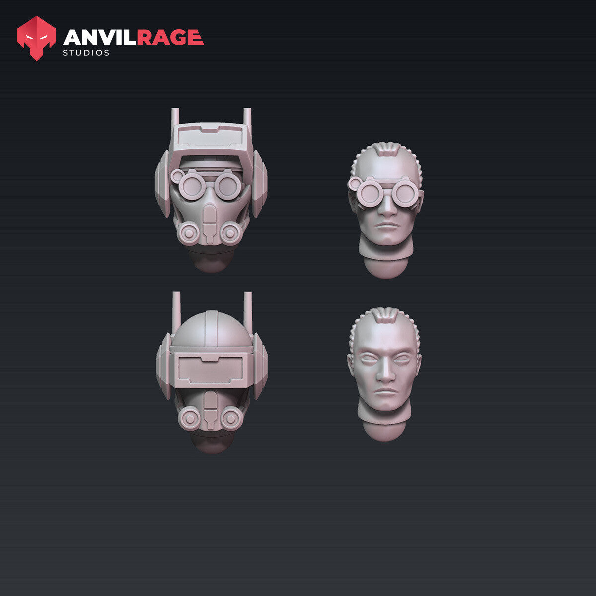 BB Team miniatures, alternate view