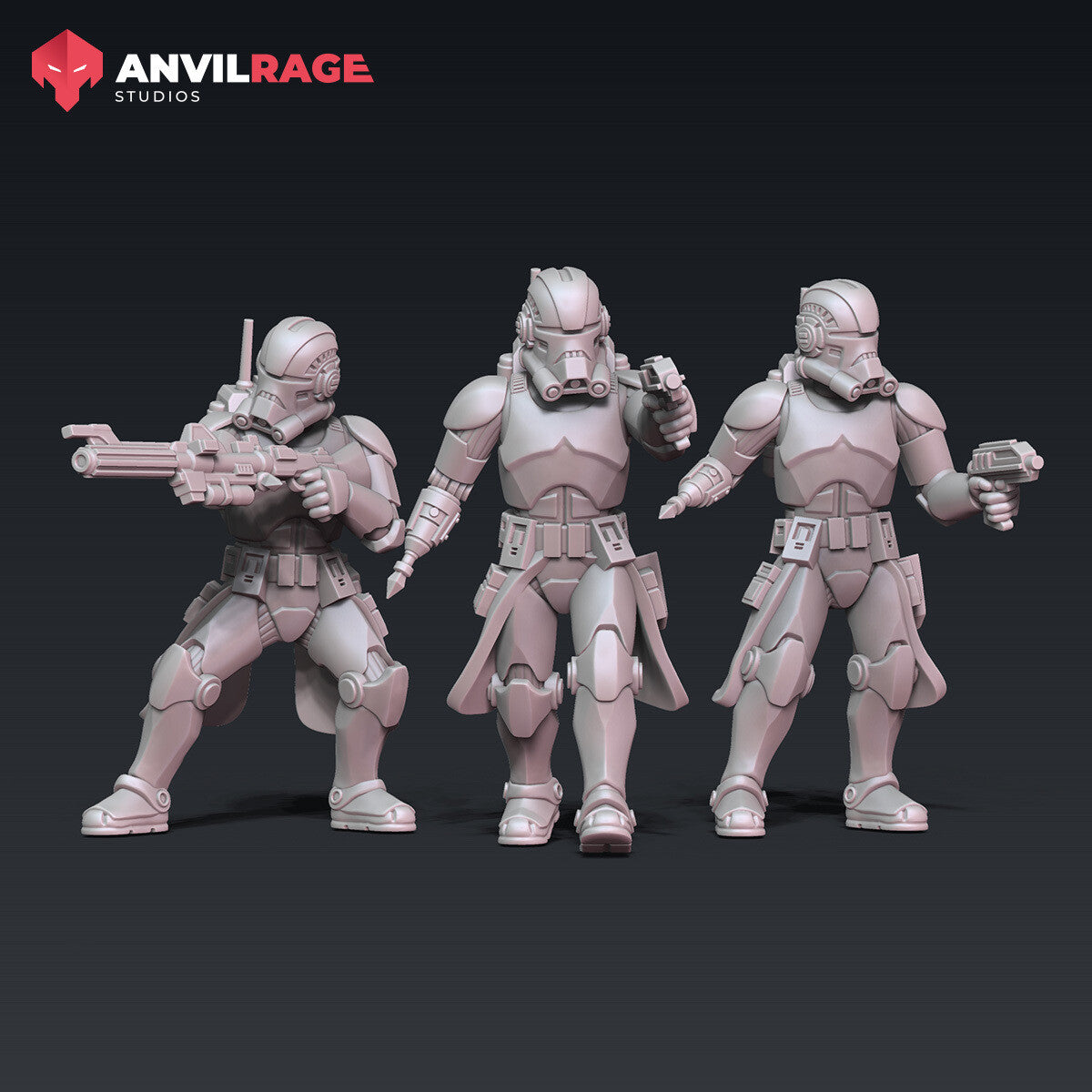 BB Team miniatures, alternate view
