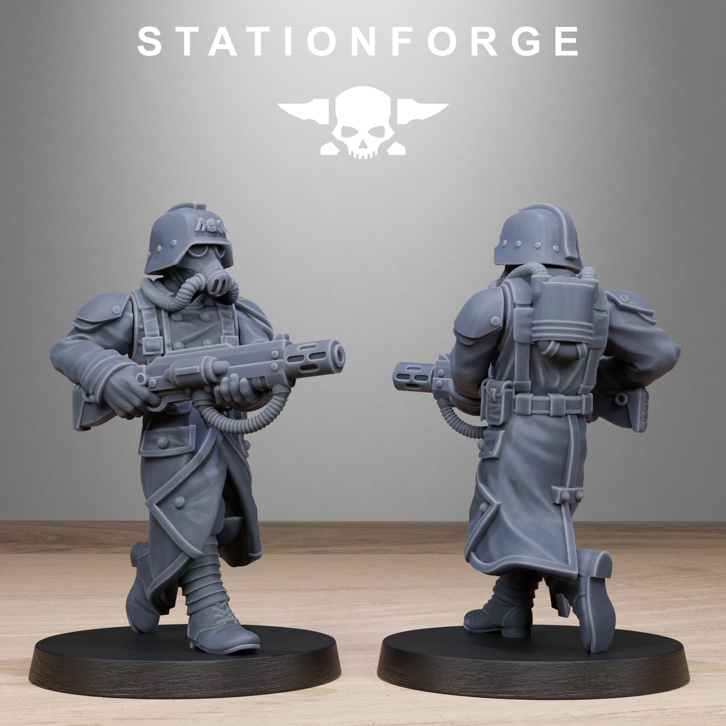 Grimguard Shovel Trenchers (Sculpted by Station Forge)