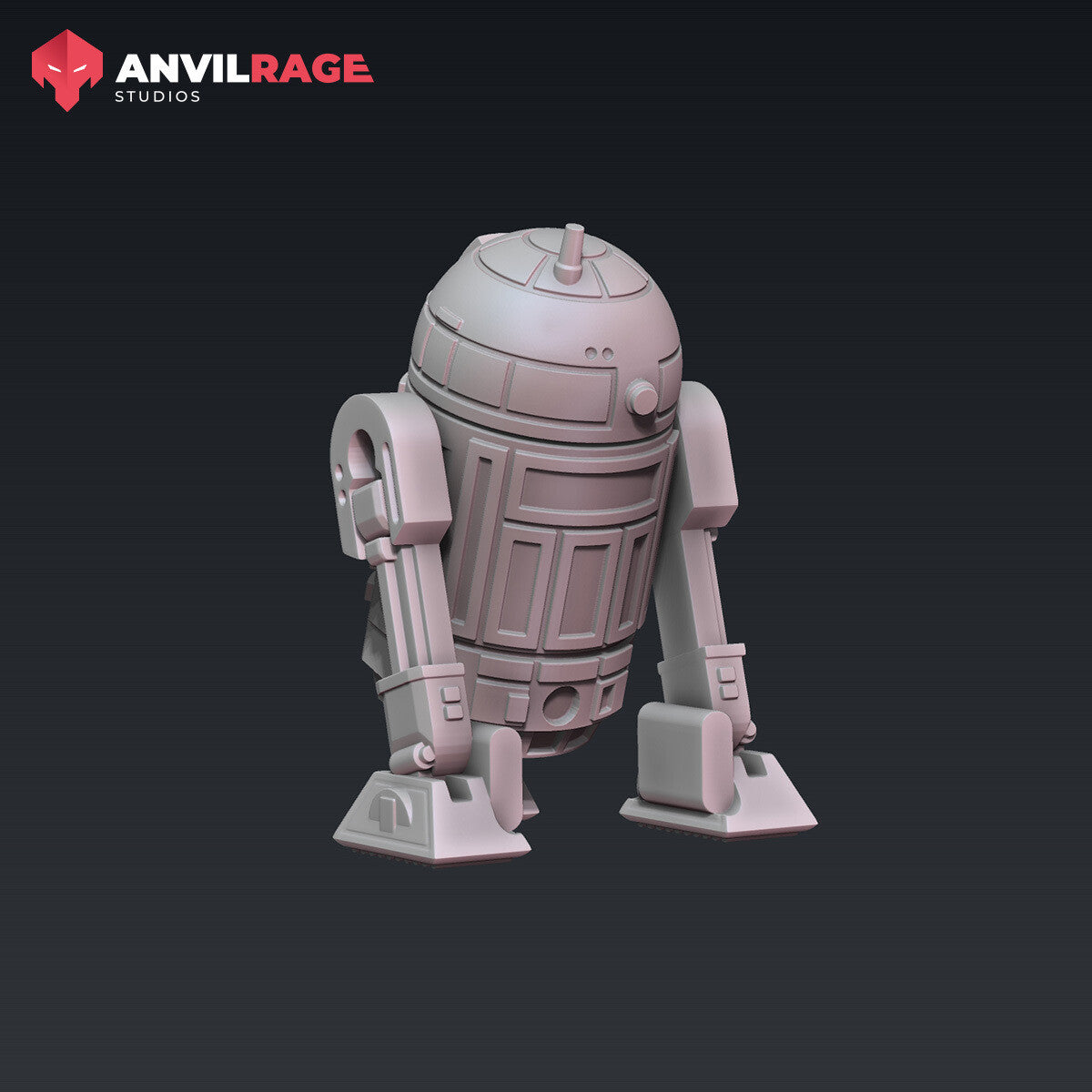 Famous Droid miniature, alternate view